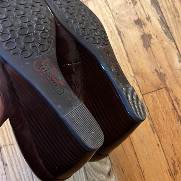 Coach Wedge peep toe shoes - Picture 4 of 4